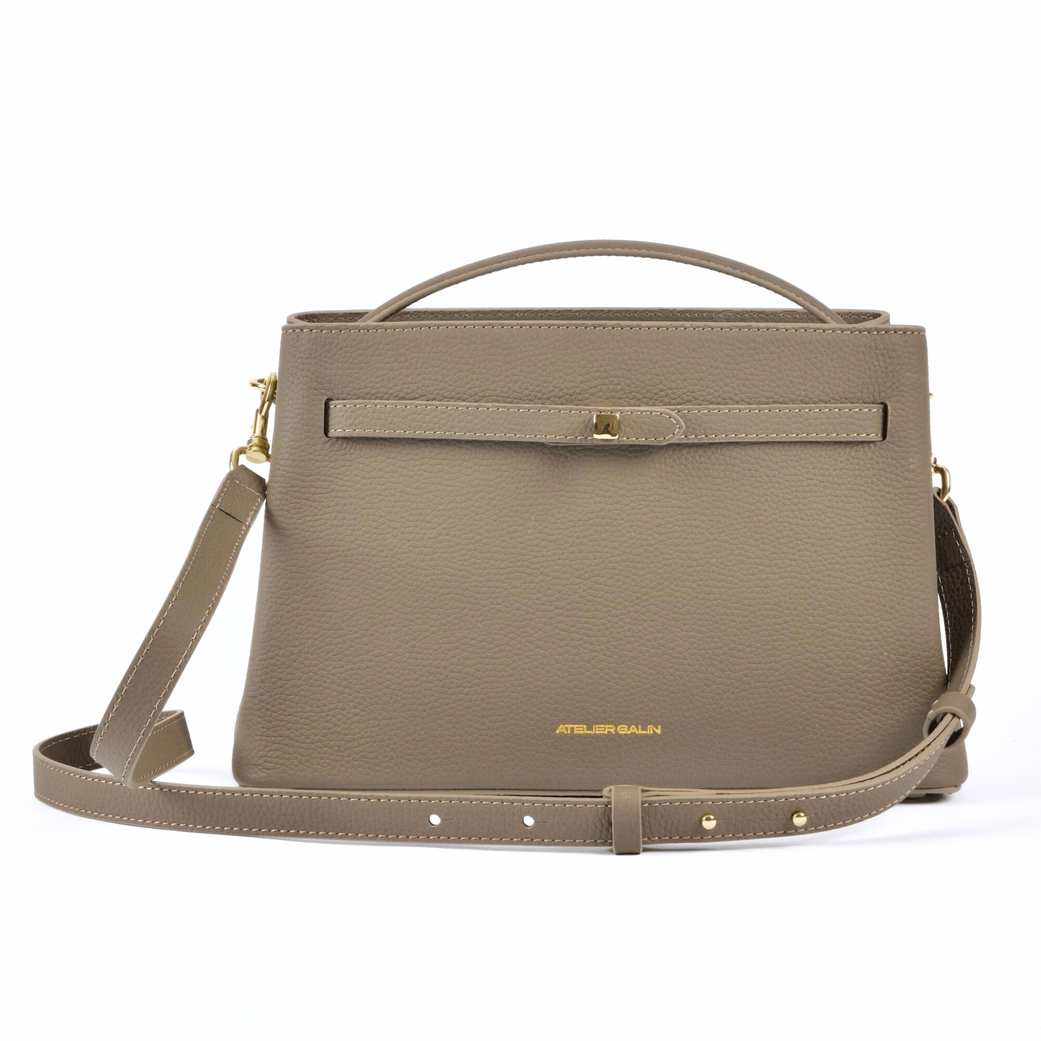 Cube Lock Bag - Mink