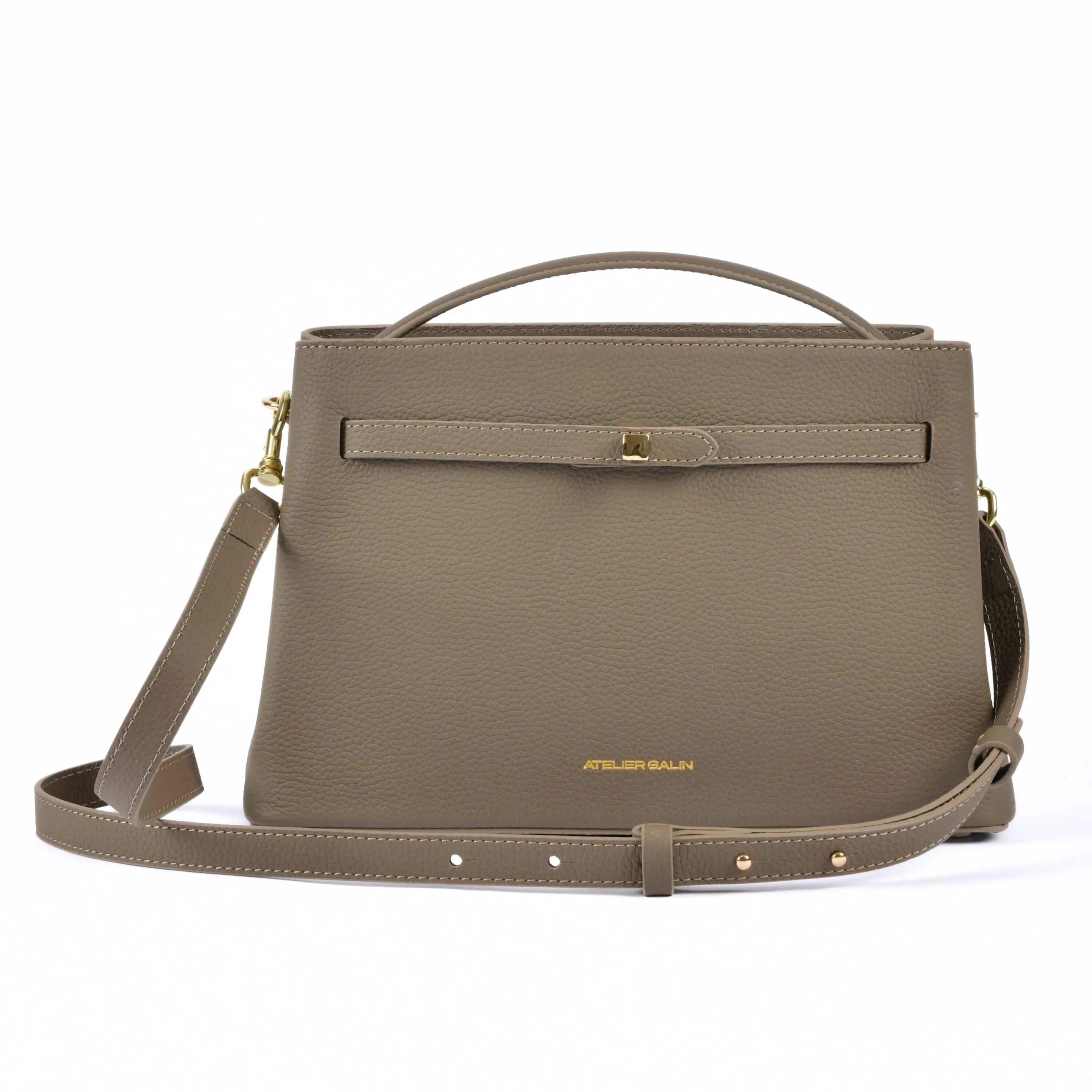 Cube Lock Bag - Mink