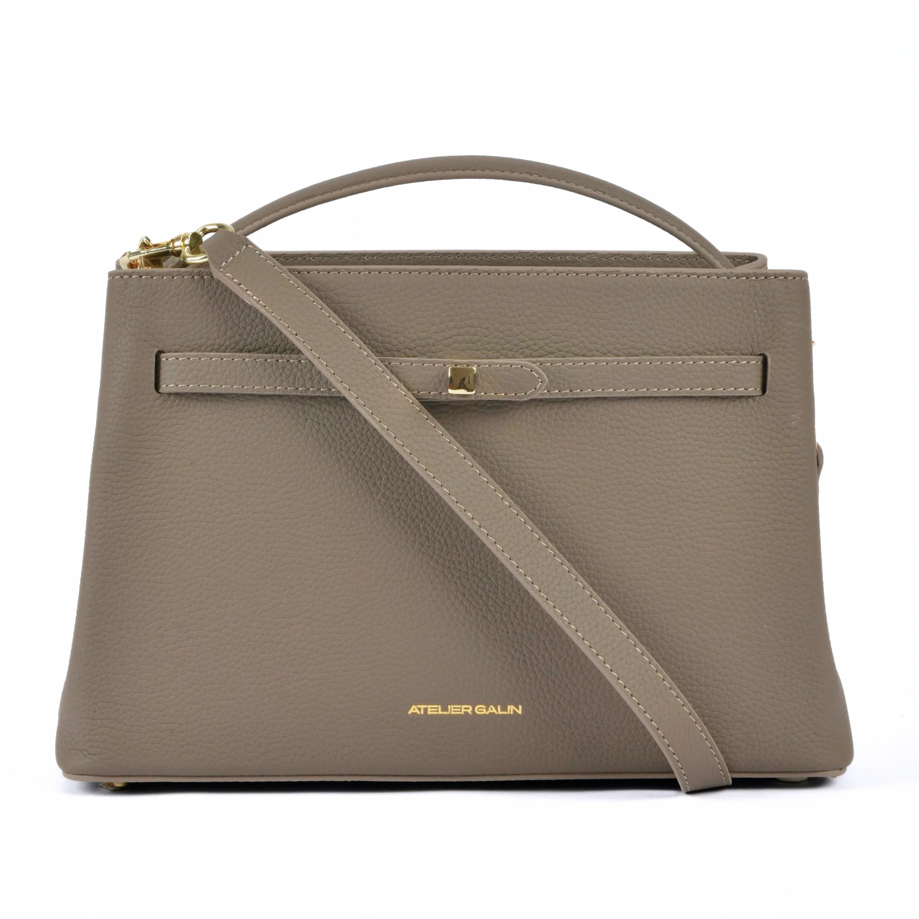 Cube Lock Bag - Mink
