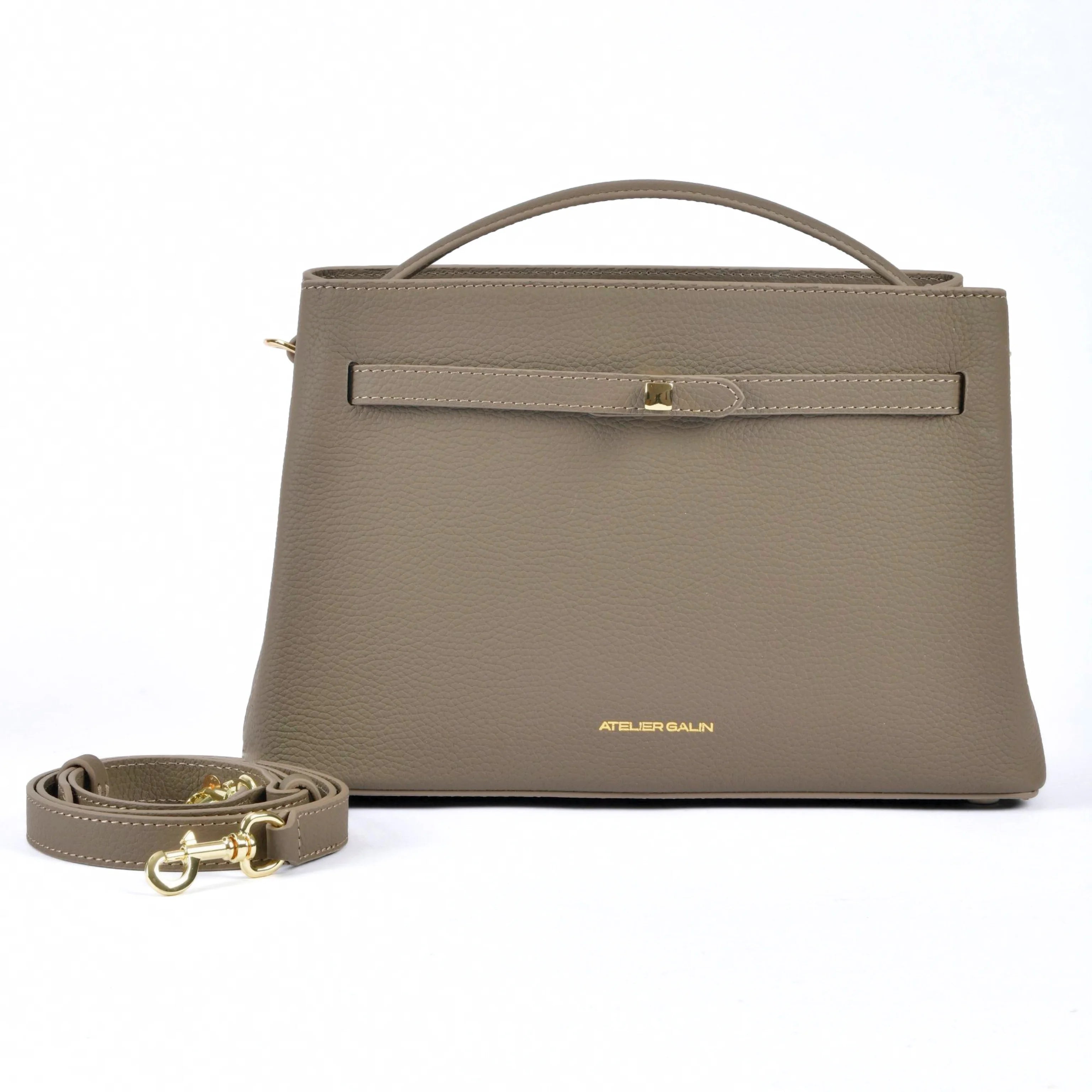 Cube Lock Bag - Mink