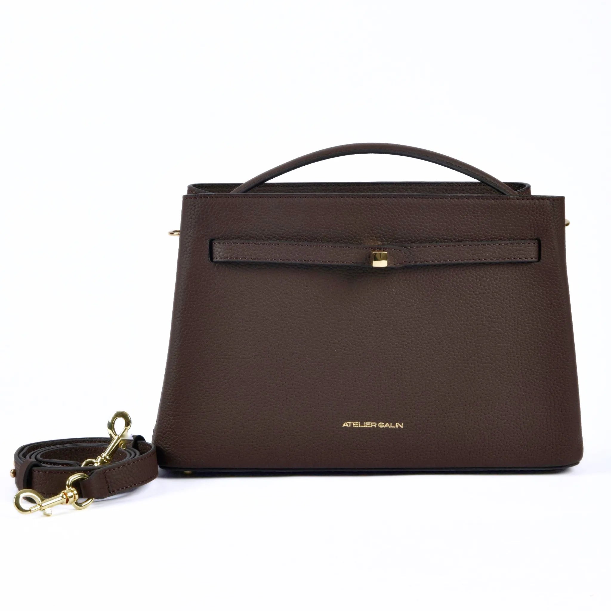 Cube Lock Bag - Choco
