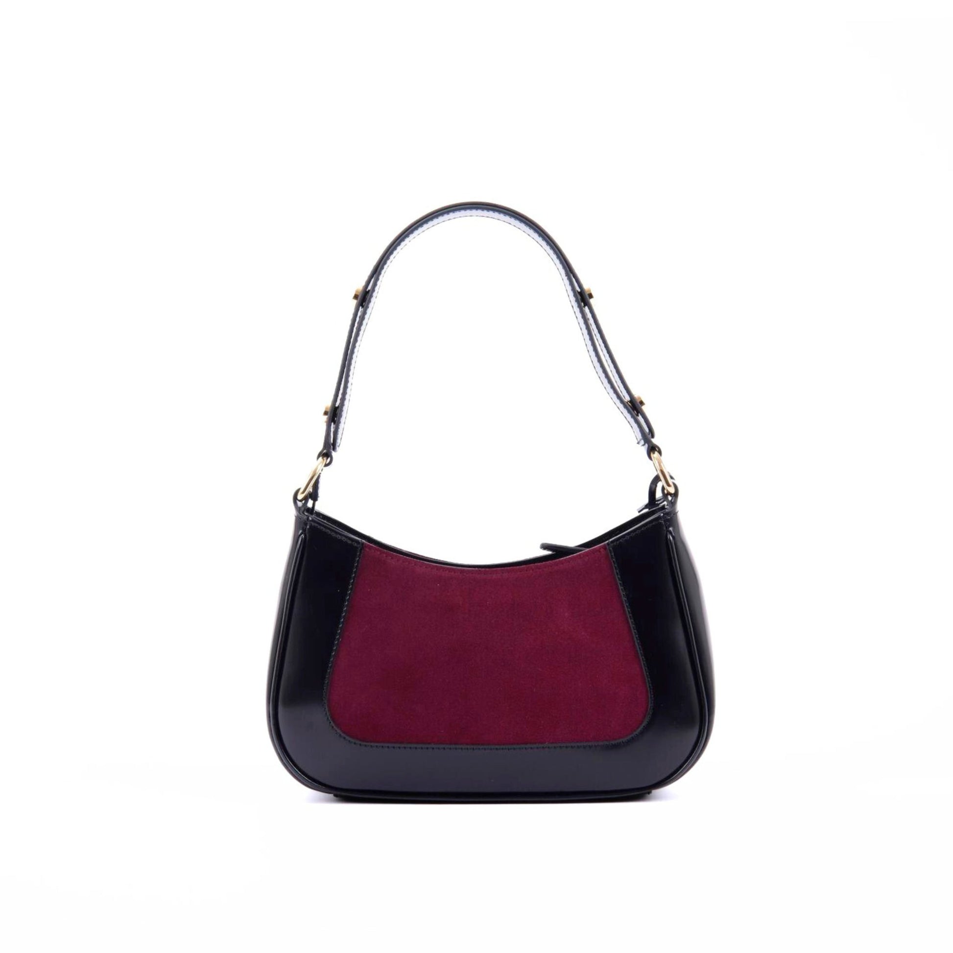 Jasmine Hobo Bag - Deep Red - Atelier Galin