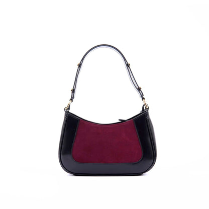 Jasmine Hobo Bag - Deep Red - Atelier Galin